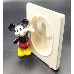 Disney Tokyo Mickey Mouse 3D Frame White Ceramic 4.5x5" Super Cute